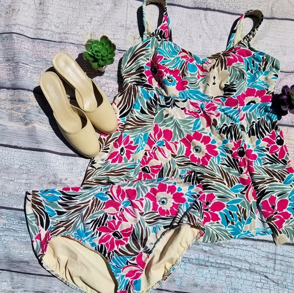 lands end swimsuits plus size